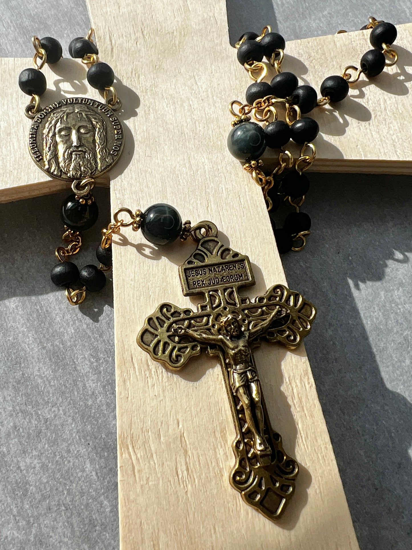 Pardon Crucifix Rosary with Holy Face