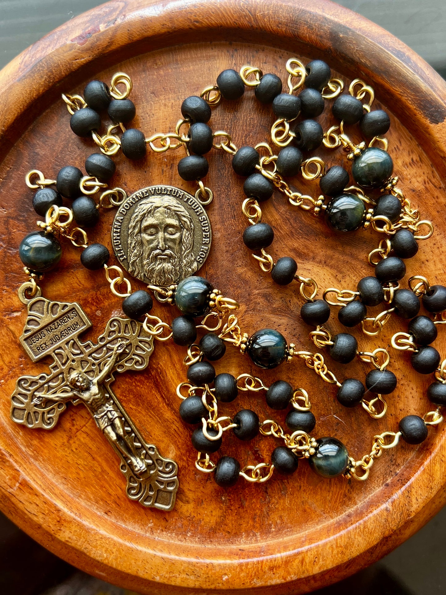 Pardon Crucifix Rosary with Holy Face
